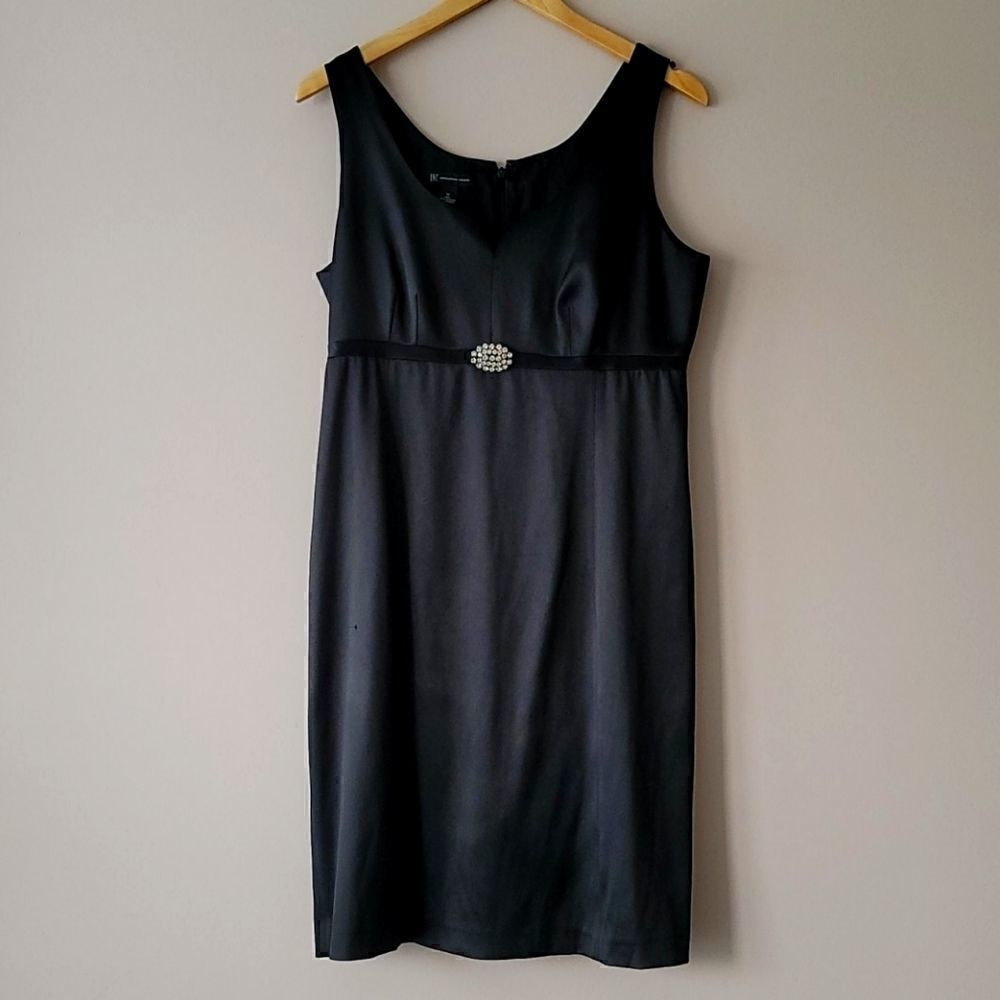INC International Concepts Black Dress - Size 12